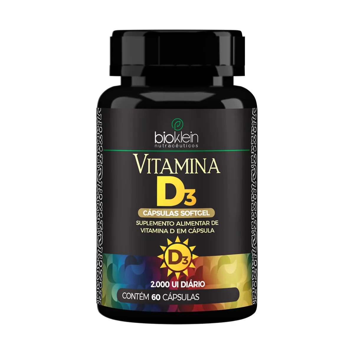 Ekofit Óleo de Vitamina D3 2000ui 60 cápsulas